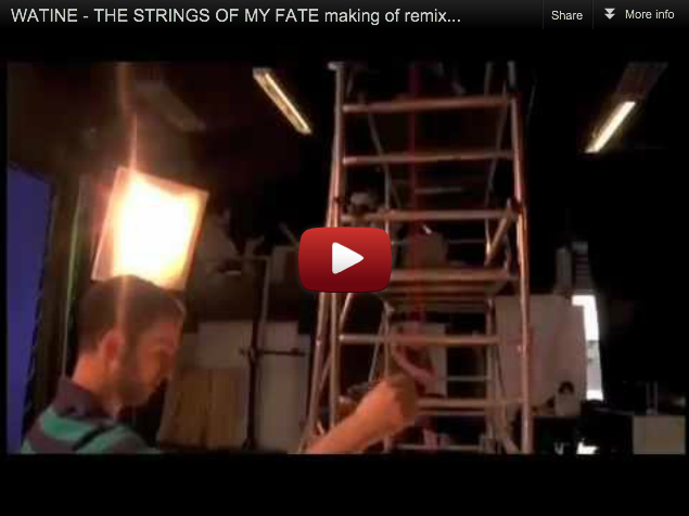 Le Making of du clip The Strings Of My Fate